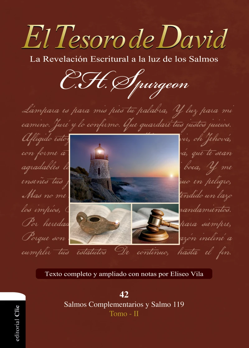 Portada: El Tesoro de David: la revelación Escritural a la luz de los Salmos