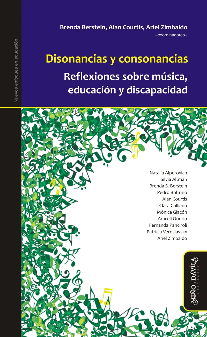 Portada: Disonancias y consonancias