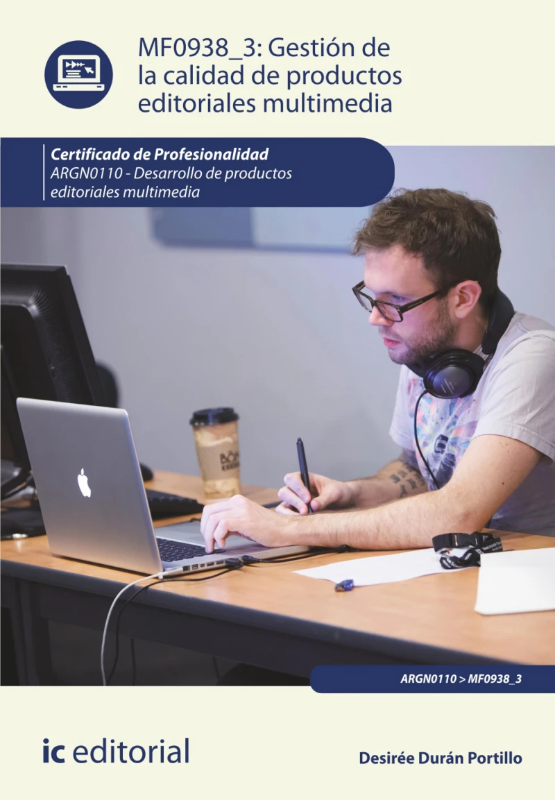 Portada: Gestión de la calidad de productos editoriales multimedia. ARGN0110