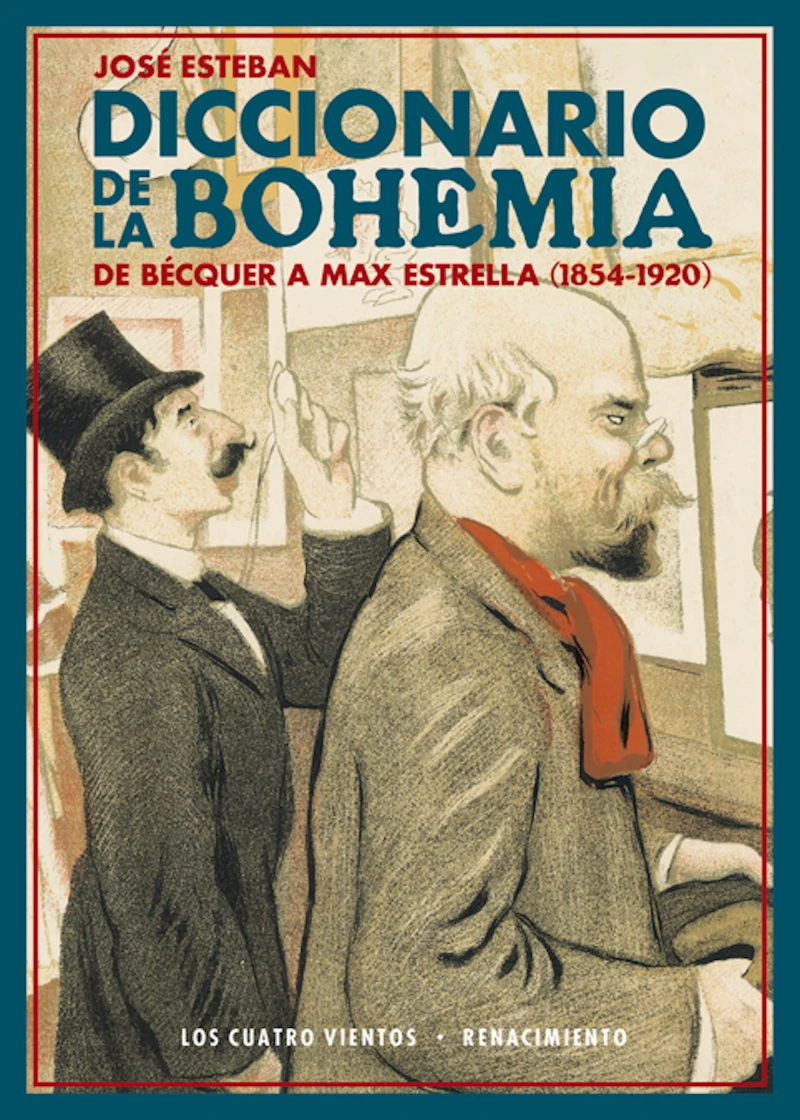 Portada: Diccionario de la bohemia