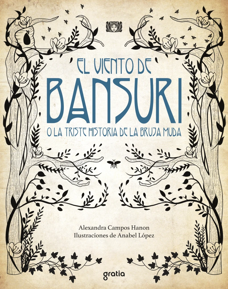 Portada: El viento de Bansuri o la triste historia de la bruja muda
