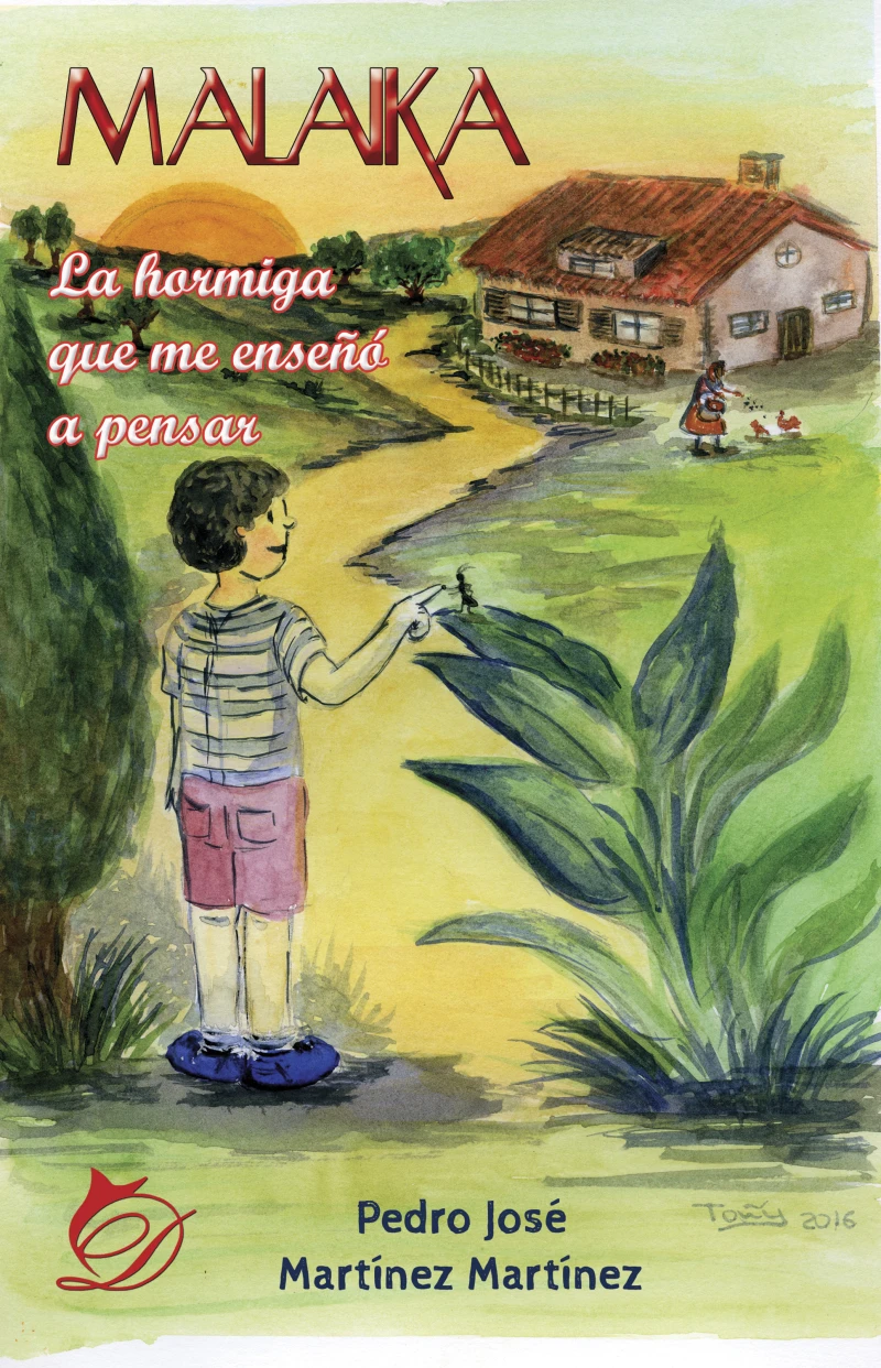 Portada: Malaika, la hormiga que me enseñó a pensar