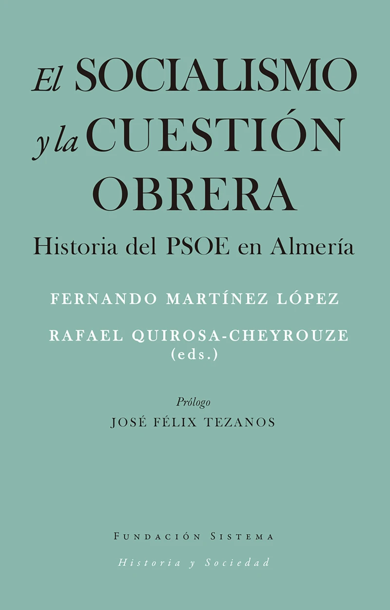 Portada: El socialismo y la cuestión obrera