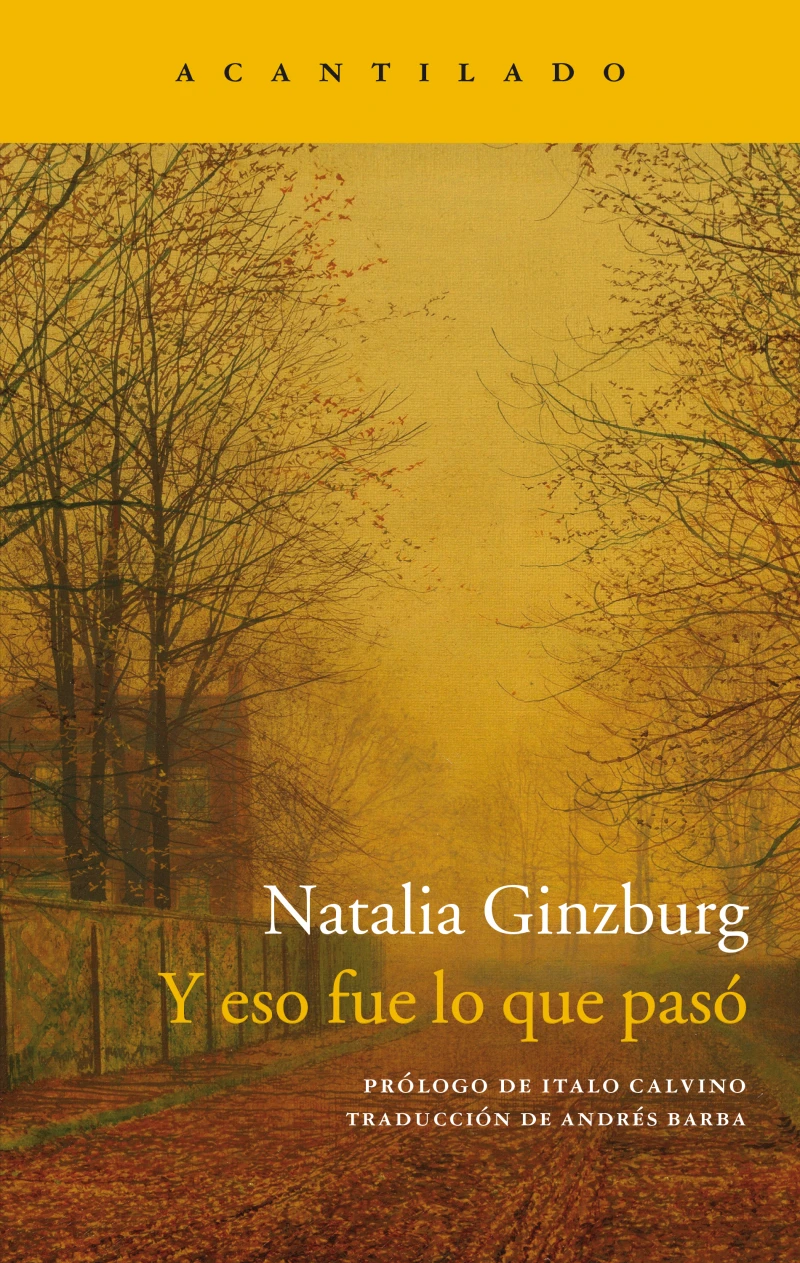 Portada: Y eso fue lo que pasó