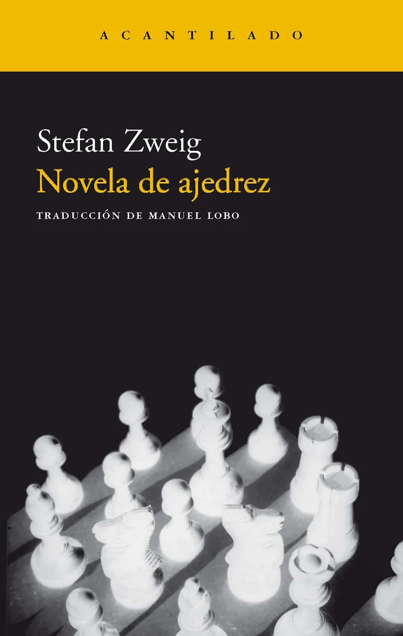 Portada: Novela de ajedrez