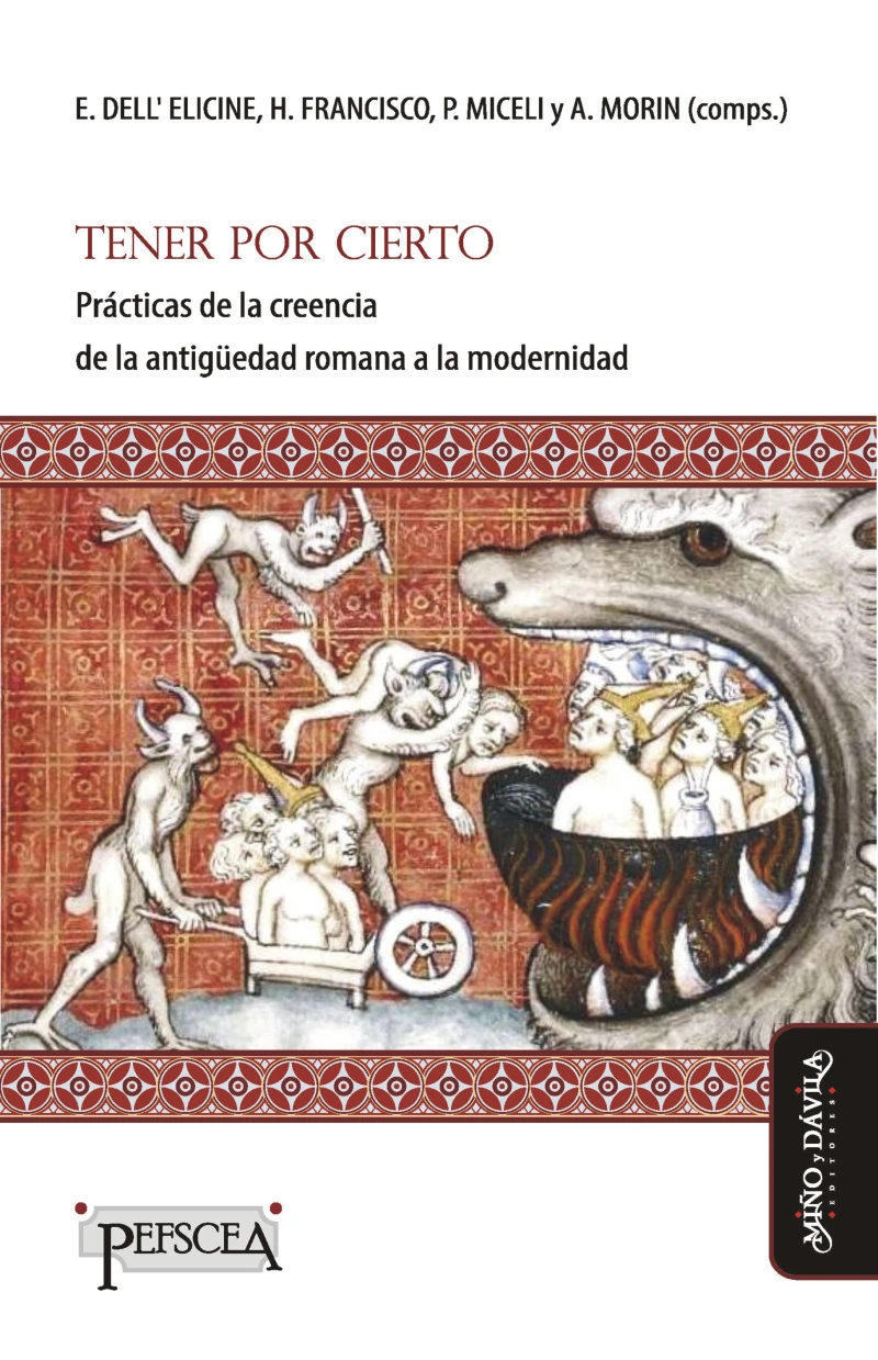Portada: Tener por cierto