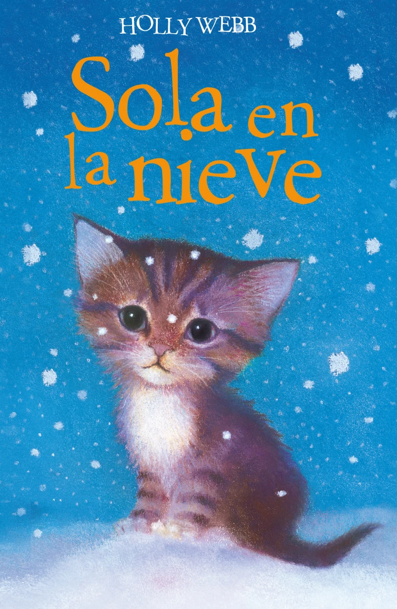 Portada: Sola en la nieve