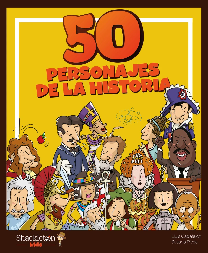 Portada: 50 personajes de la Historia
