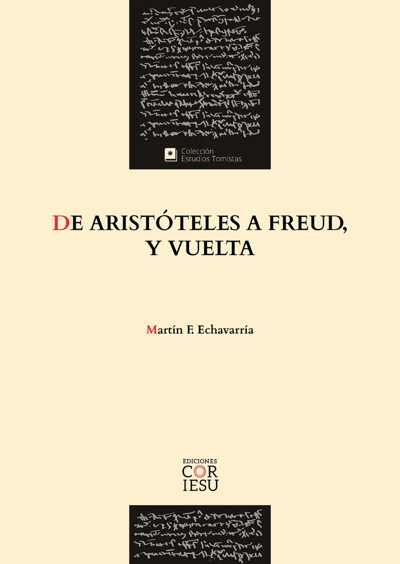 Portada: Echavarría - De Aristóteles a Freud, y vuelta