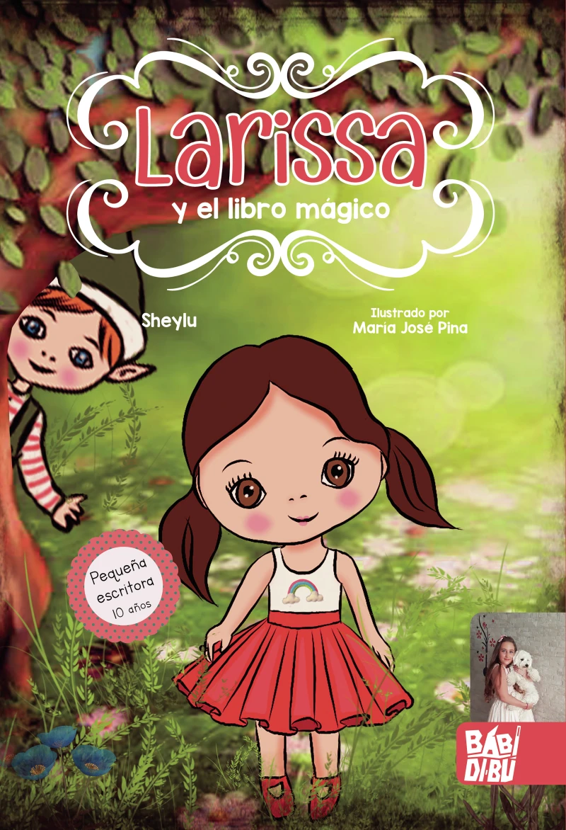 Portada: Larissa y el libro mágico