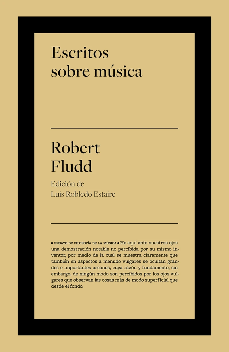 Portada: Escritos sobre música