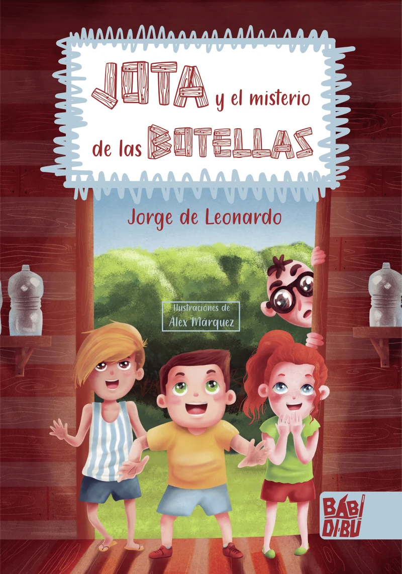 Portada: Jota y el misterio de las botellas