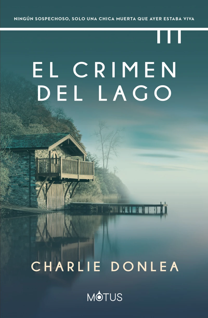 Portada: El crimen del lago (versión española)