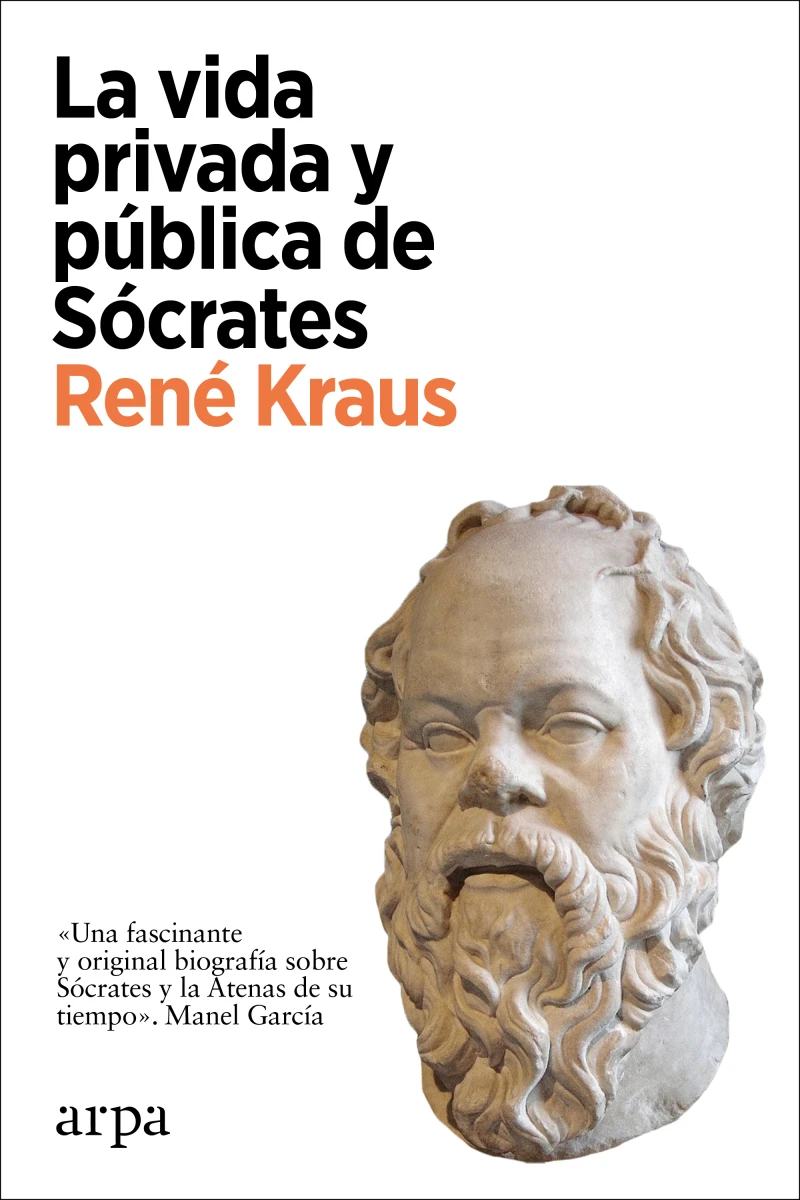 Portada: La vida privada y pública de Sócrates