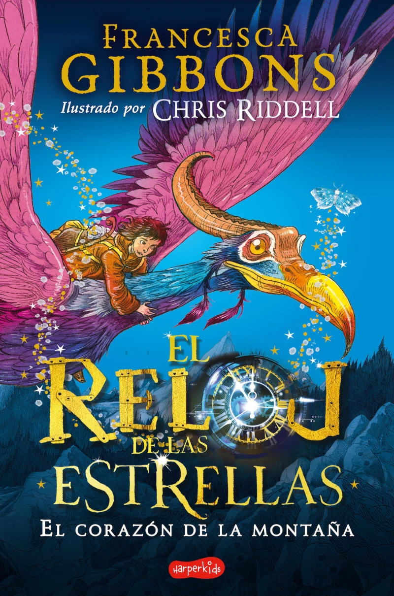 Portada: El reloj de las estrellas. El corazón de la montaña