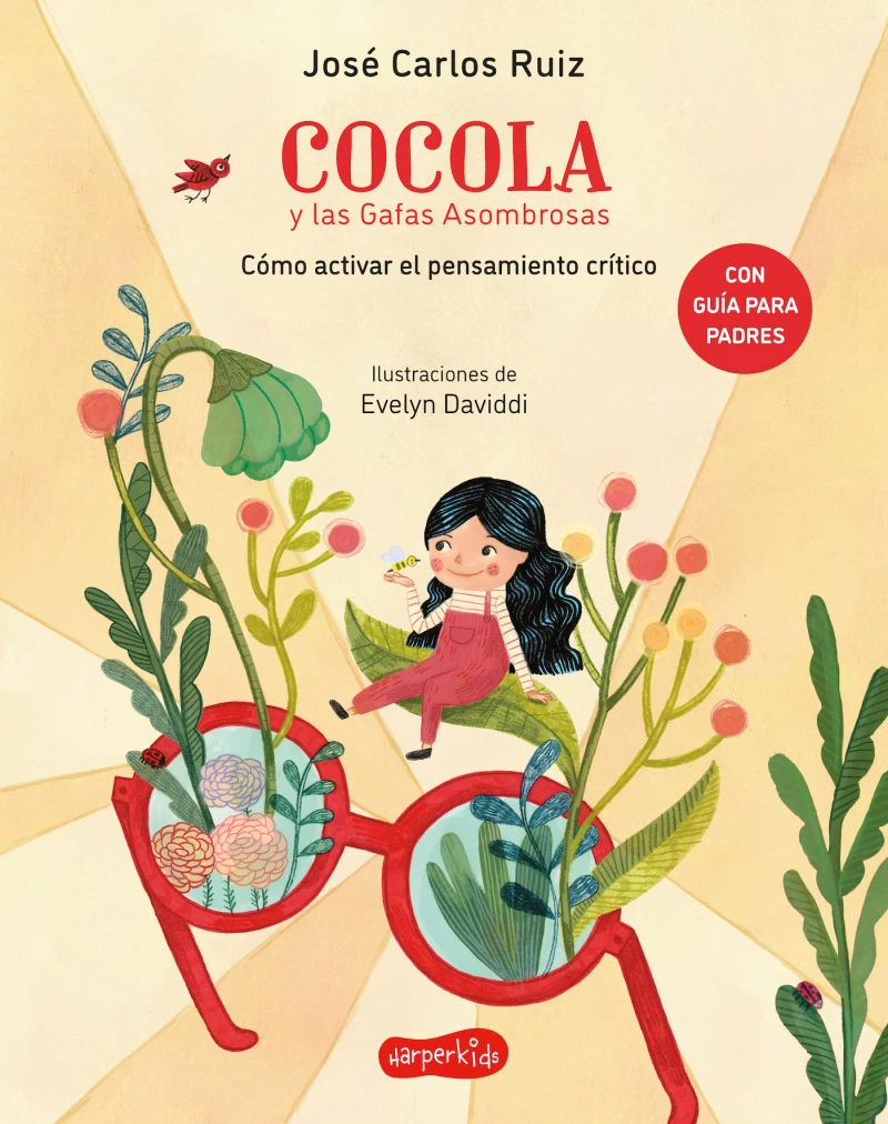 Portada: Cocola y las gafas asombrosas. Cómo activar el pensamiento crítico