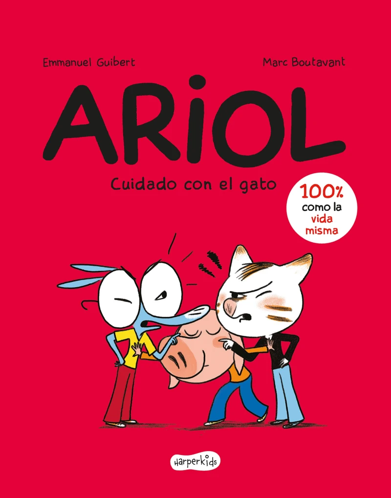 Portada: Ariol. Cuidado con el gato