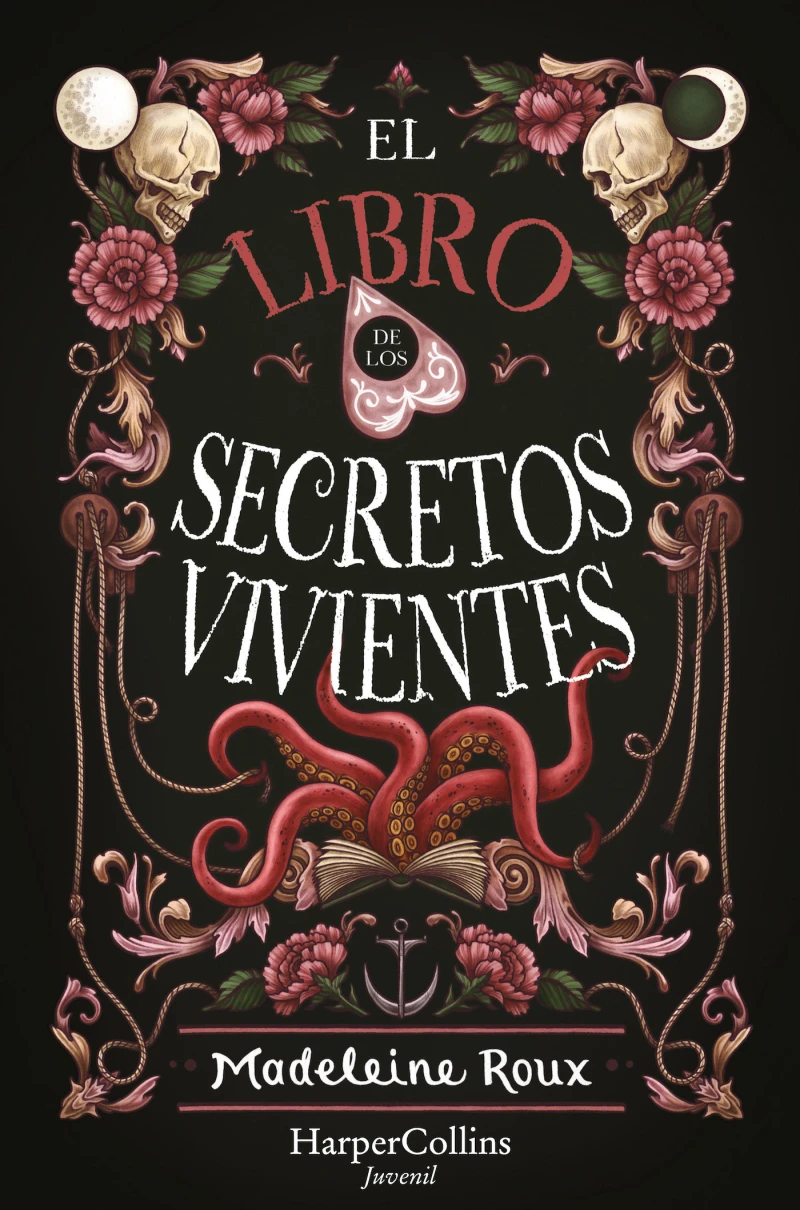 Portada: El libro de los secretos vivientes (Fantasía juvenil)