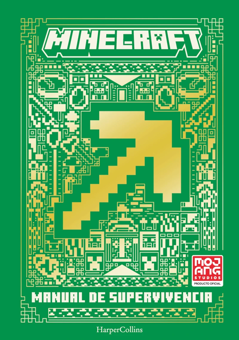 Portada: Minecraft oficial: Manual de supervivencia