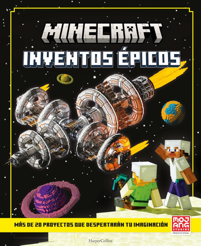 Portada: Minecraft oficial: Inventos épicos