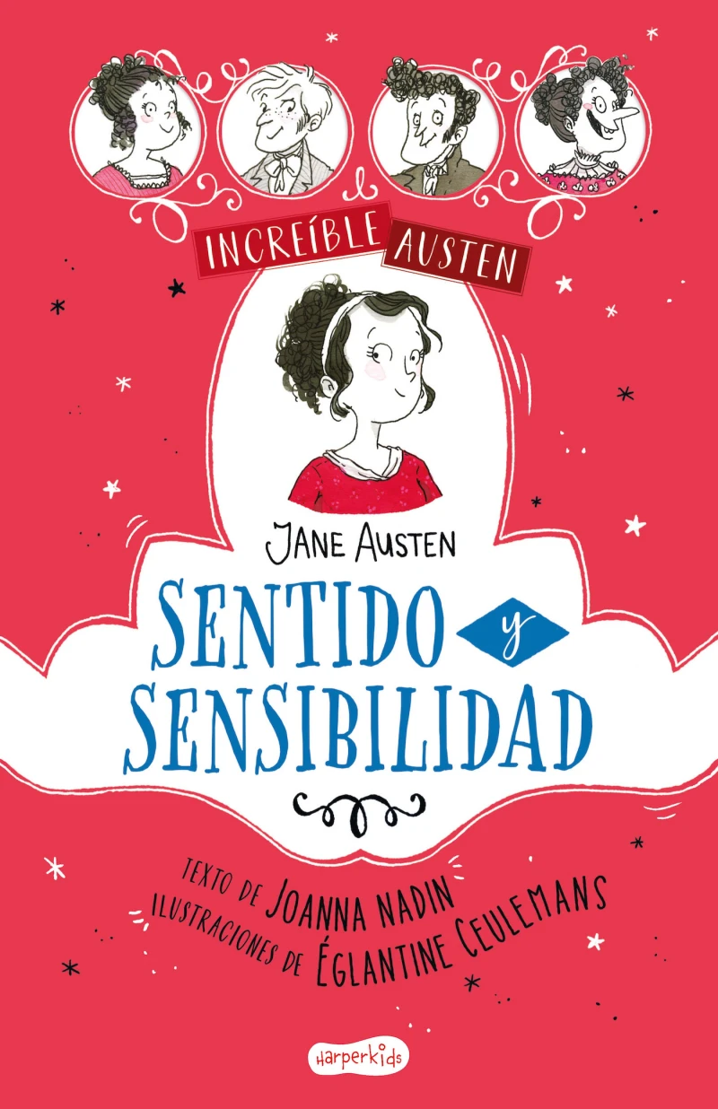 Portada: INCREÍBLE AUSTEN: Sentido y sensibilidad