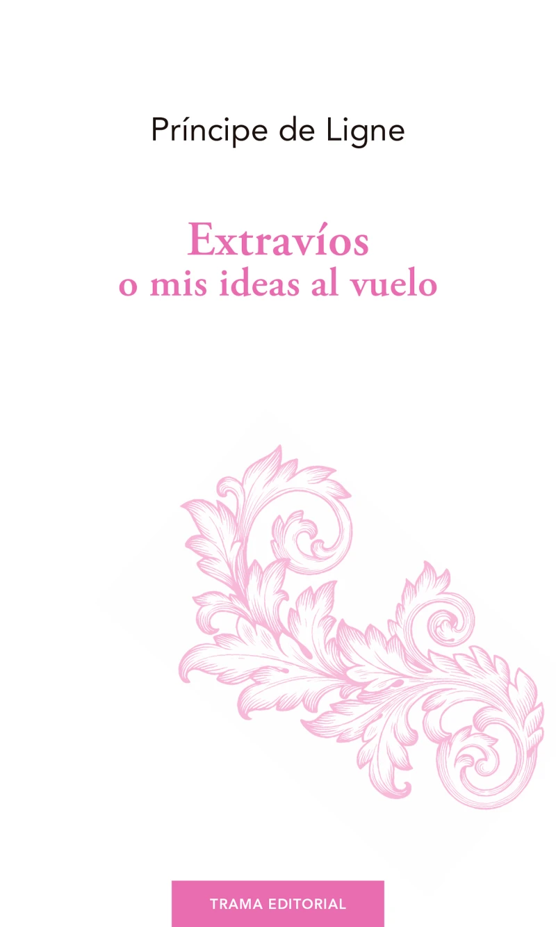Portada: Extravíos o mis ideas al vuelo