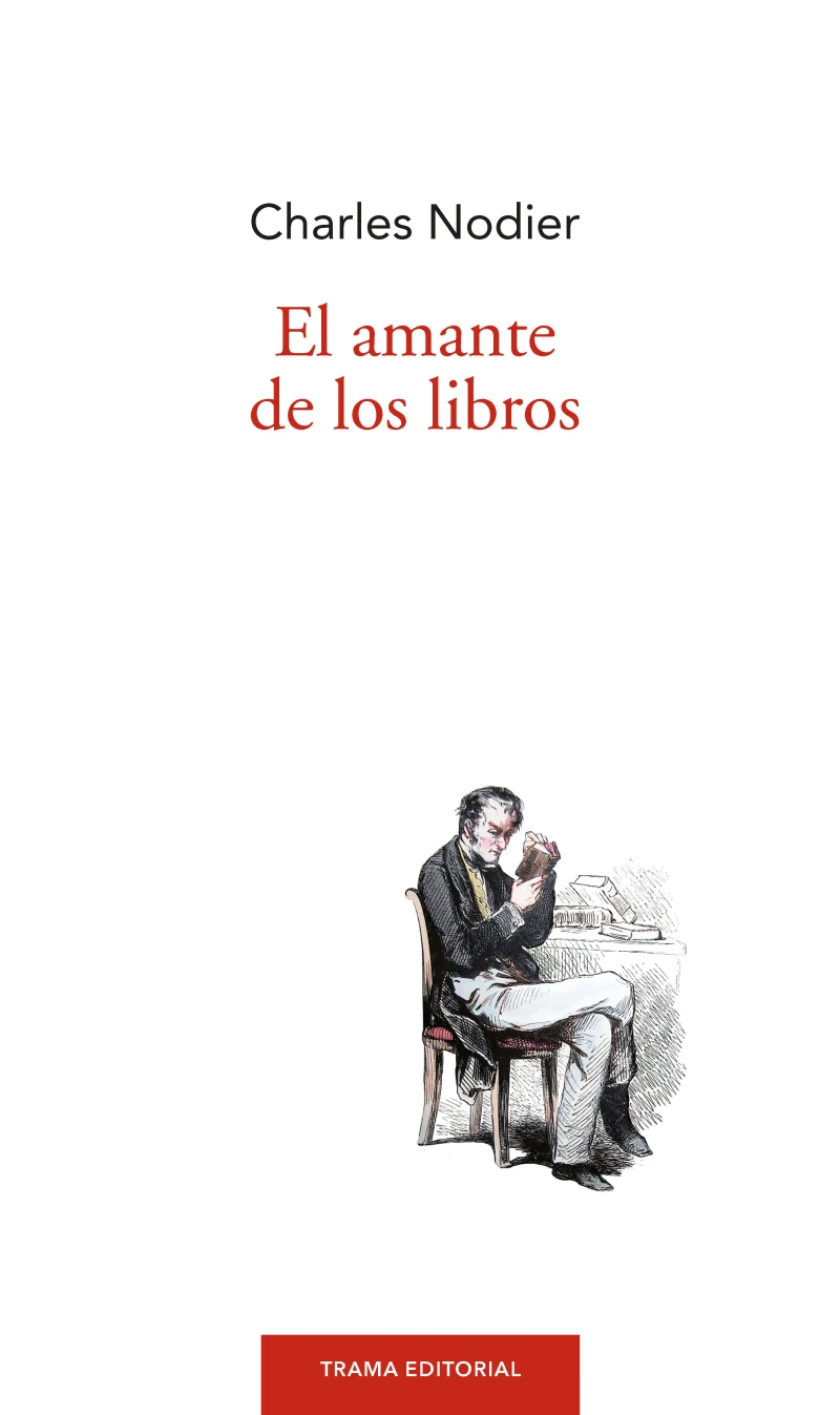 Portada: El amante de los libros