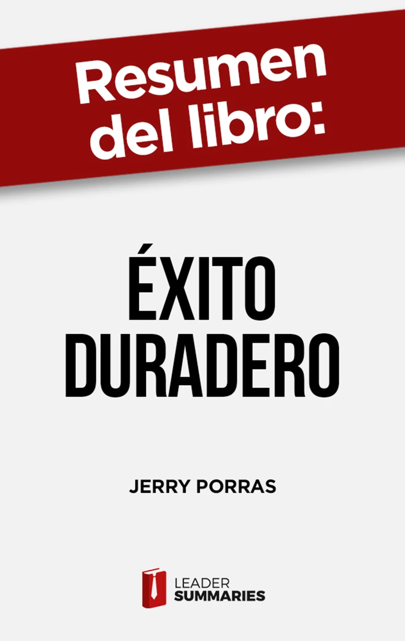 Portada: Resumen del libro "Éxito duradero" de Jerry Porras
