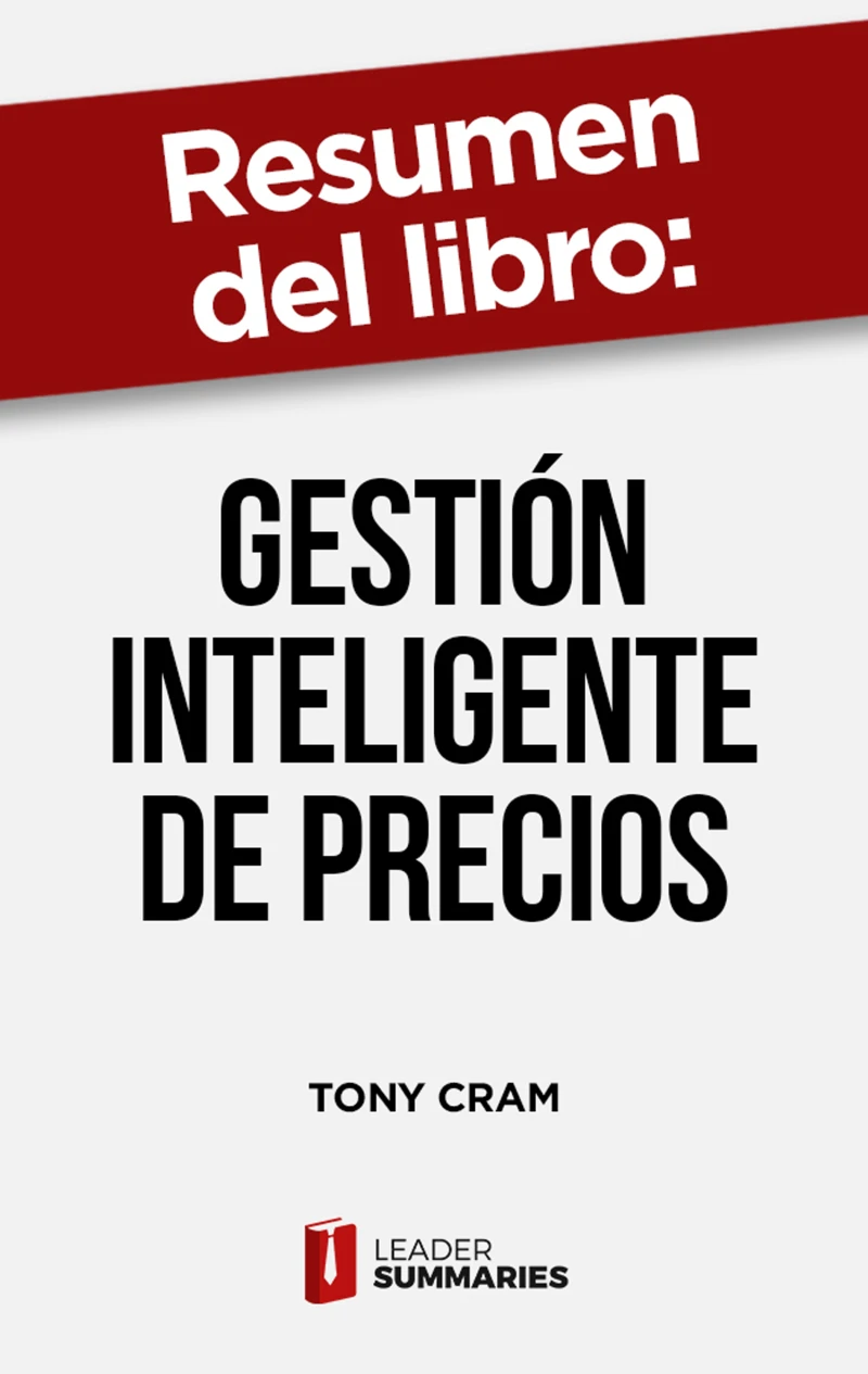 Portada: Resumen del libro "Gestión inteligente de precios" de Tony Cram