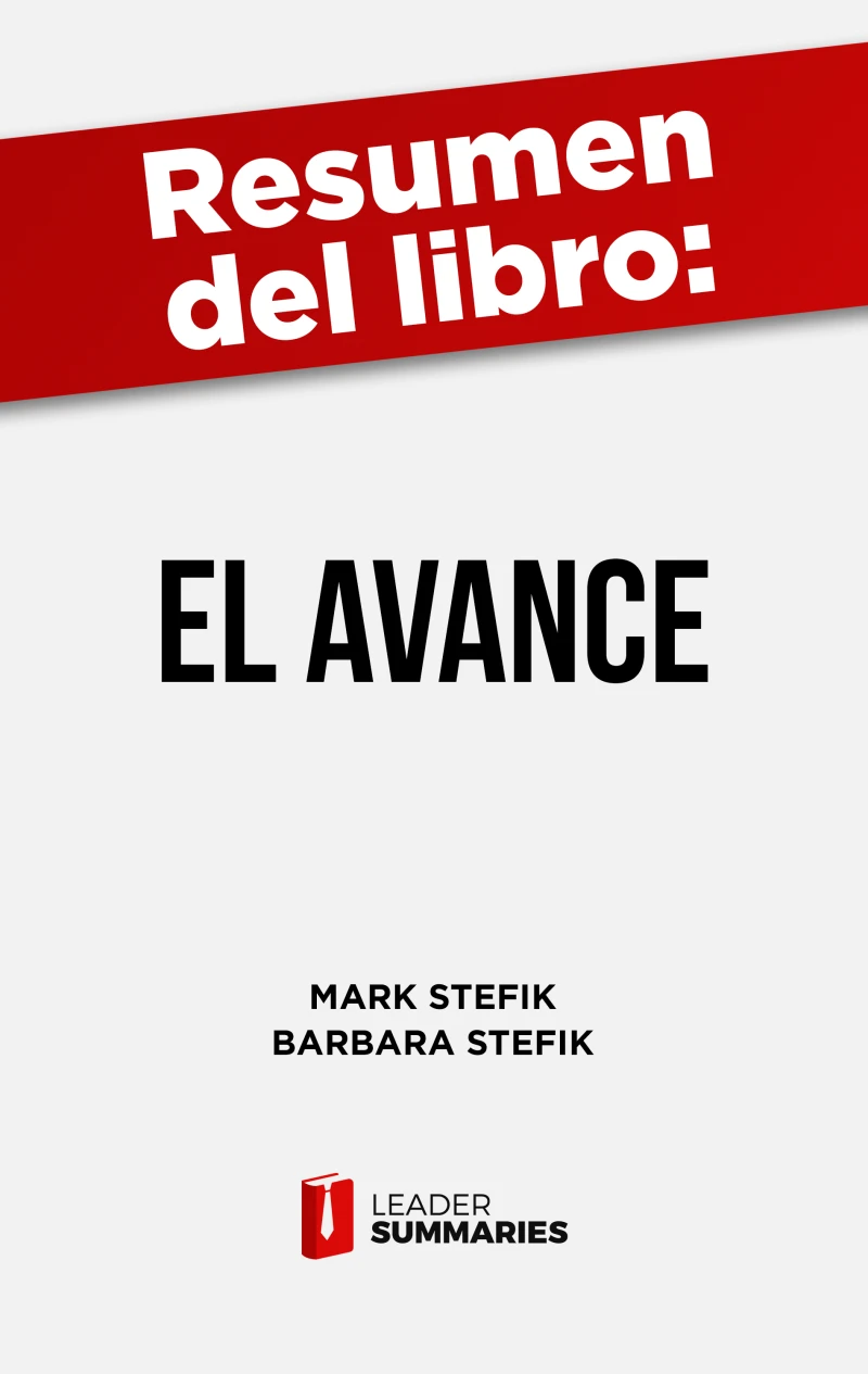 Portada: Resumen del libro "El Avance" de Mark Stefik