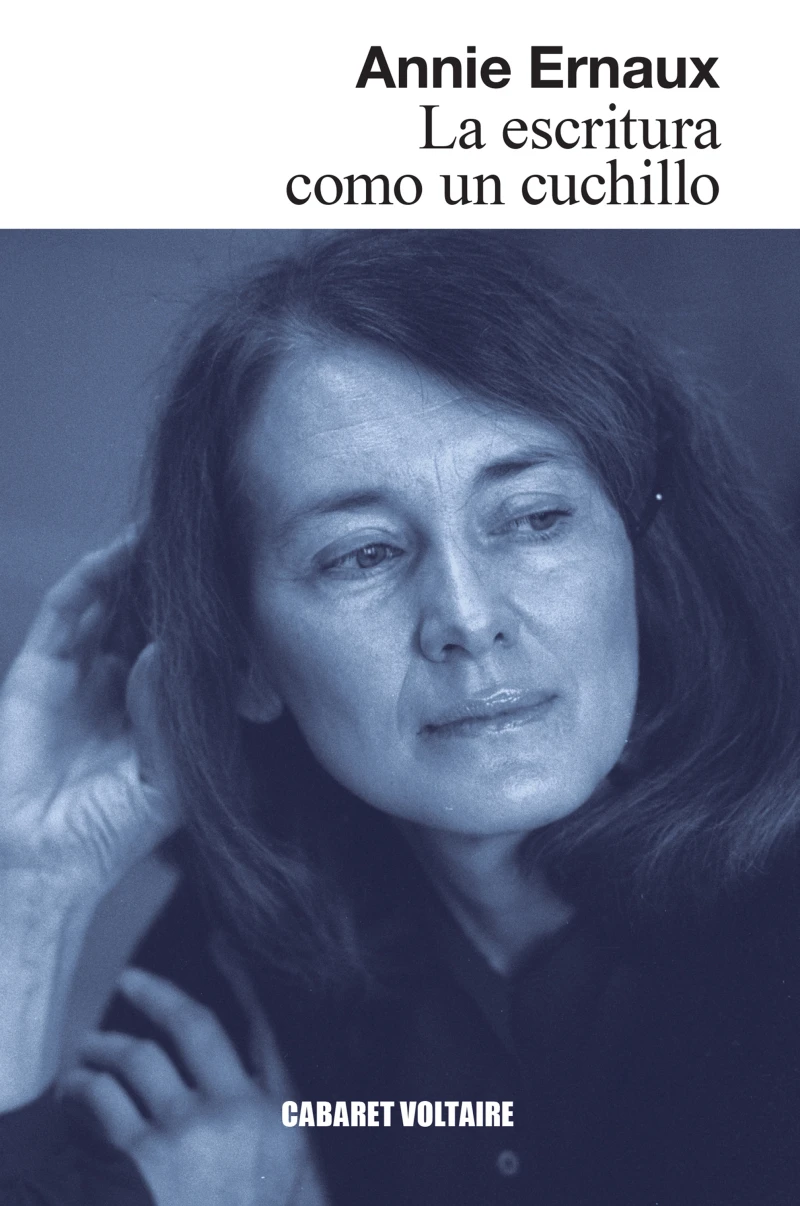 Portada: La escritura como un cuchillo