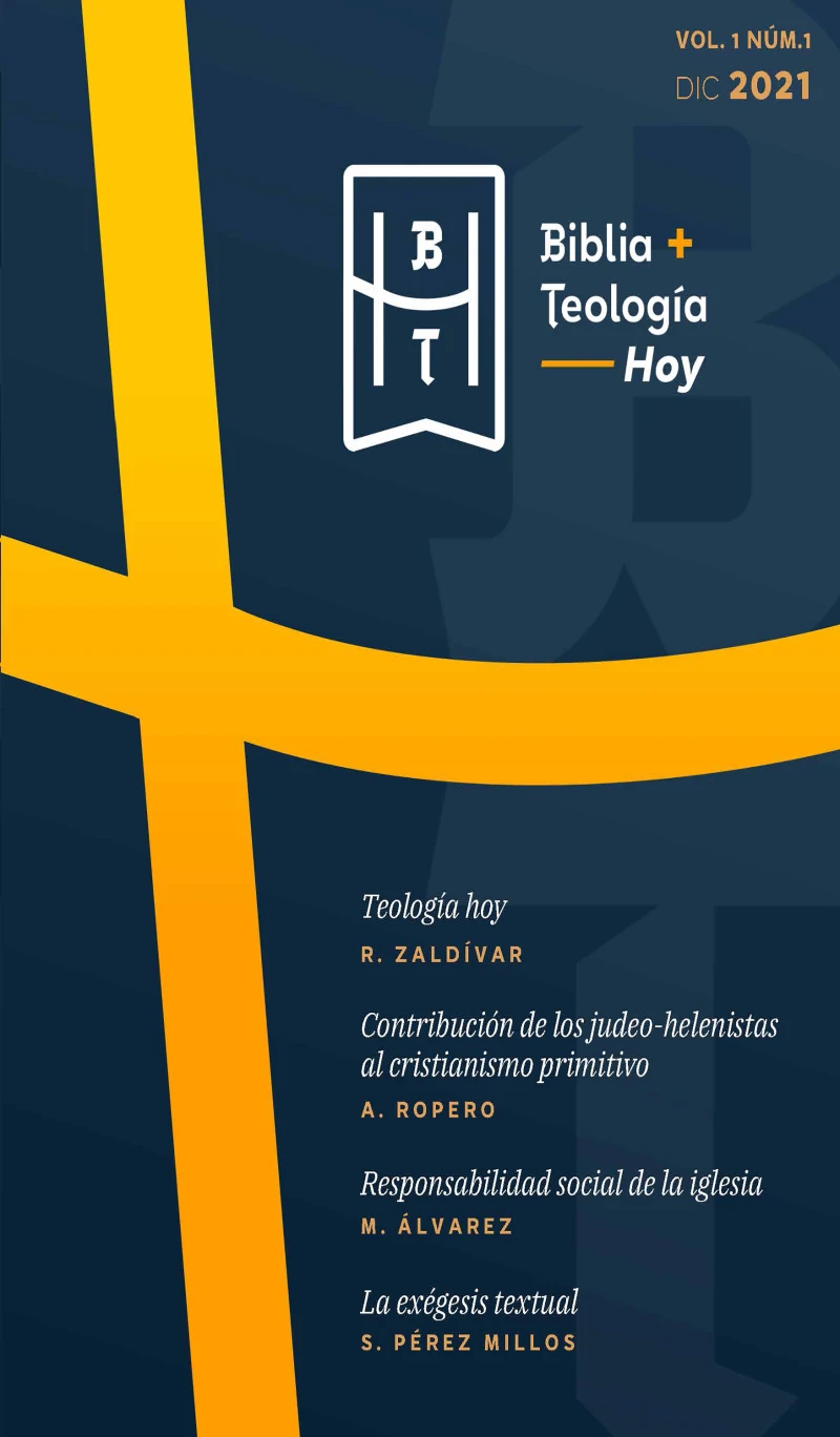 Portada: Biblia y Teología Hoy (Diciembre 2021)