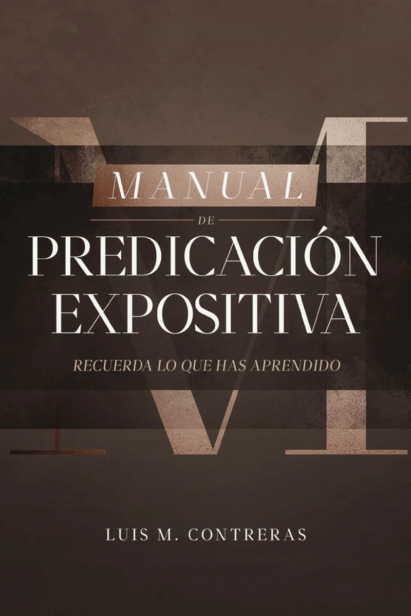 Portada: Manual de Predicación Expositiva