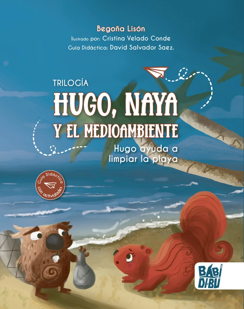 Portada: Hugo ayuda a limpiar la playa