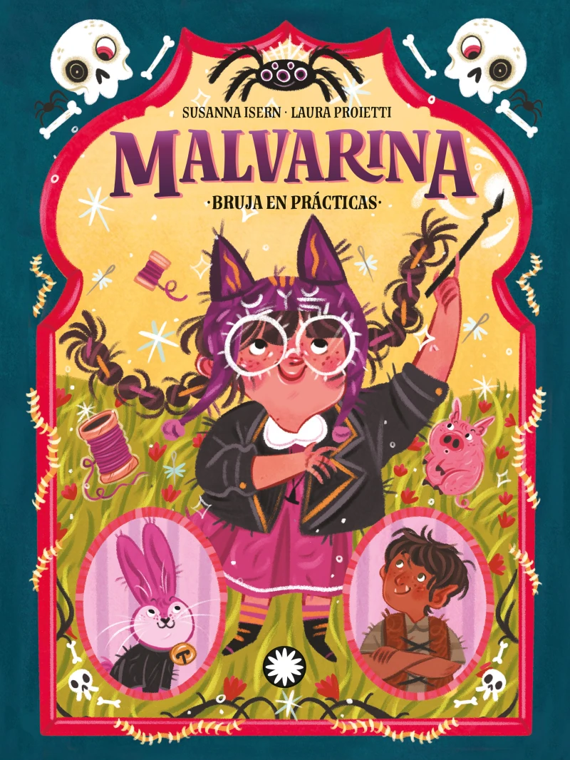 Portada: Malvarina. Bruja en prácticas