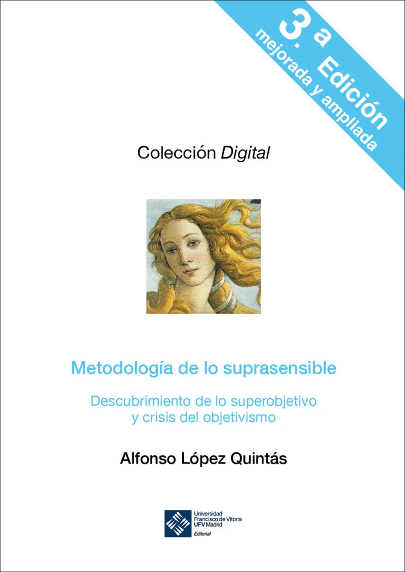 Portada: Metodología de lo suprasensible. 3ª edición