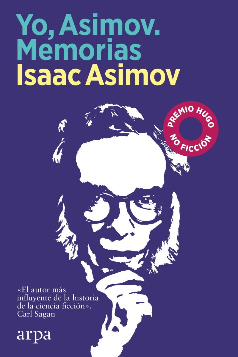 Portada: Yo, Asimov. Memorias