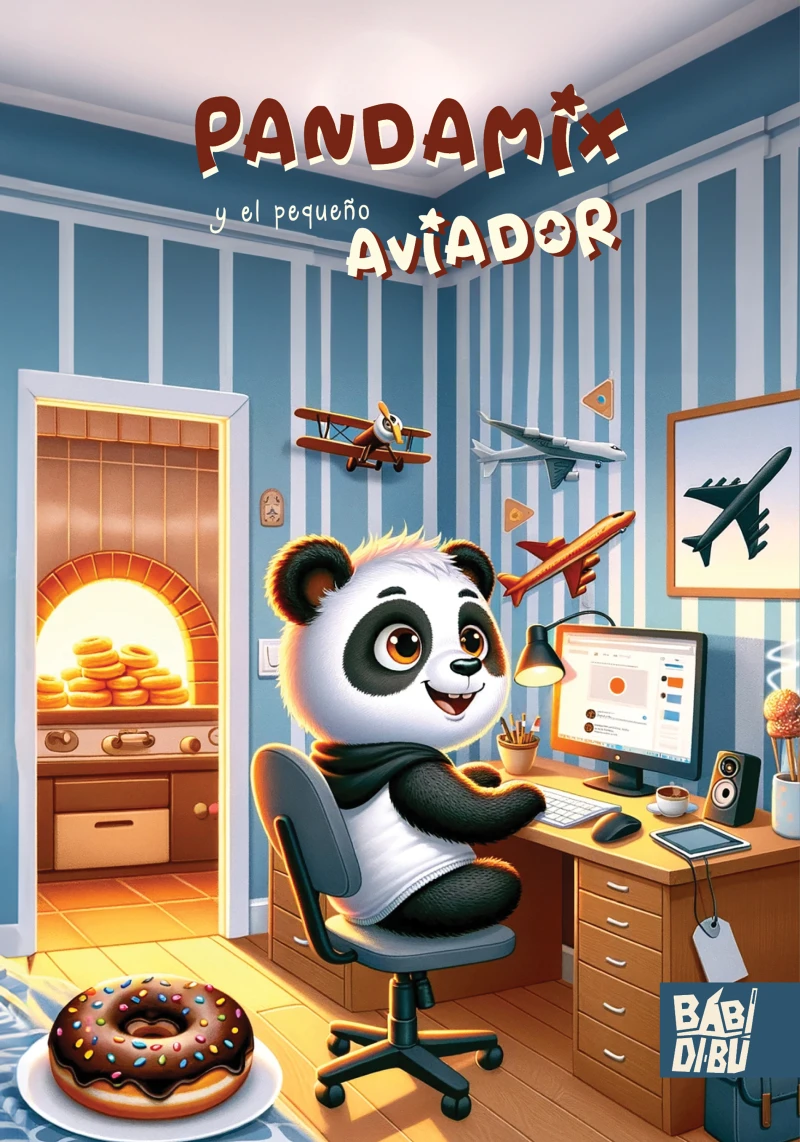 Portada: Pandamix y el pequeño aviador