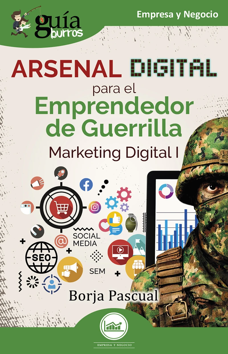 Portada: Guíaburros: Arsenal digital para el Emprendedor de Guerrilla