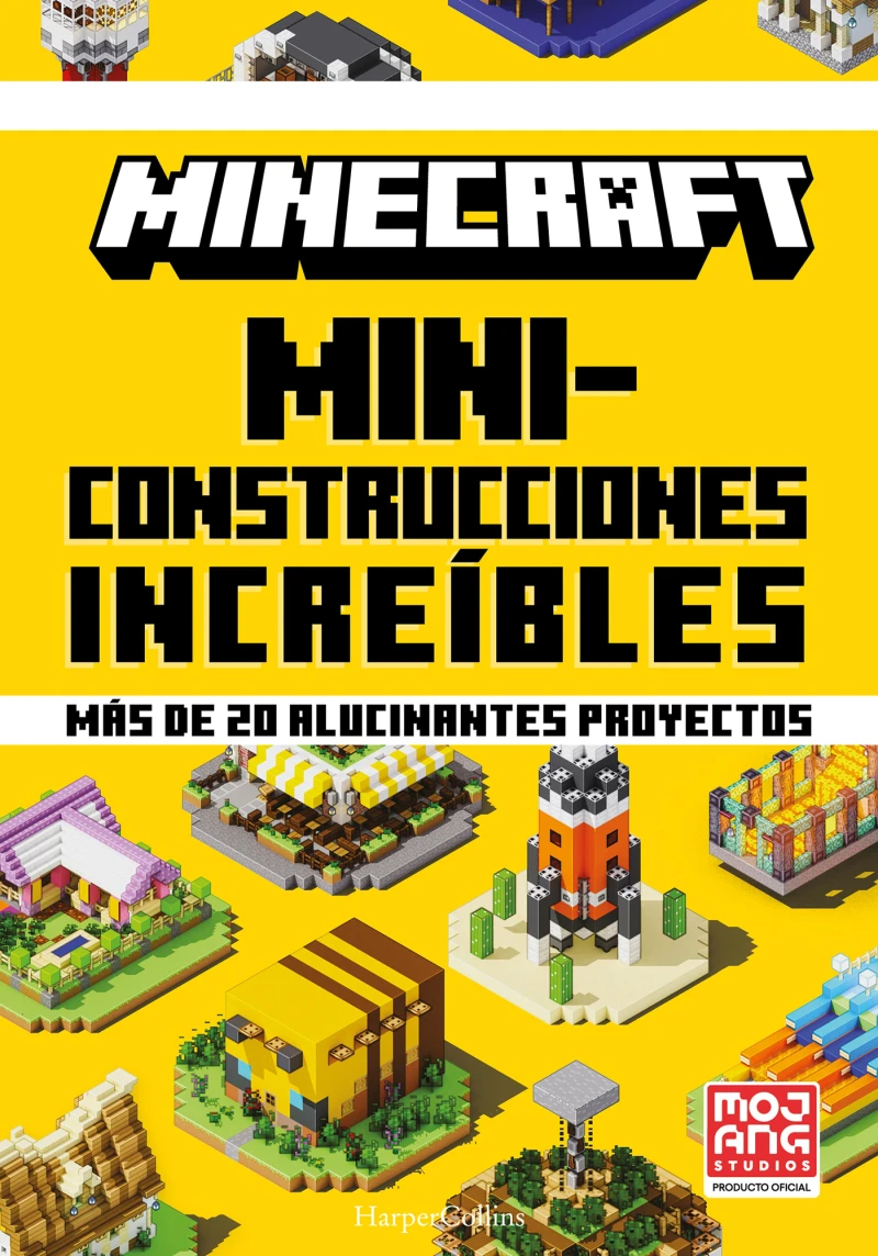 Portada: Minecraft oficial: Miniconstrucciones increíbles