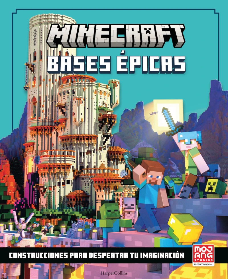 Portada: Minecraft oficial: Bases épicas