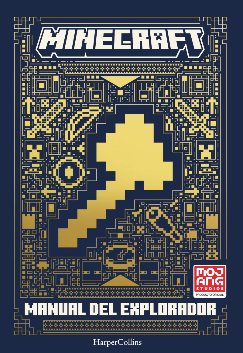 Portada: Minecraft oficial: Manual de explorador