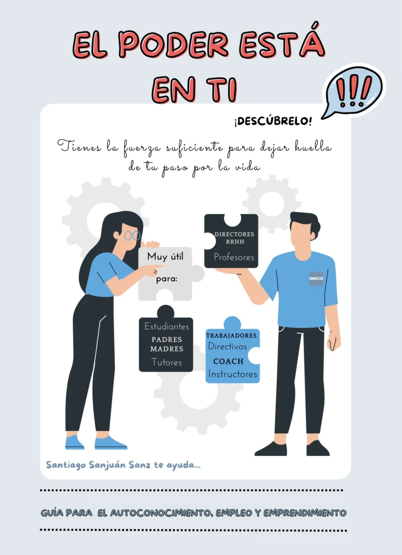 Portada: Guía para el autoconocimiento, empleo y emprendimiento