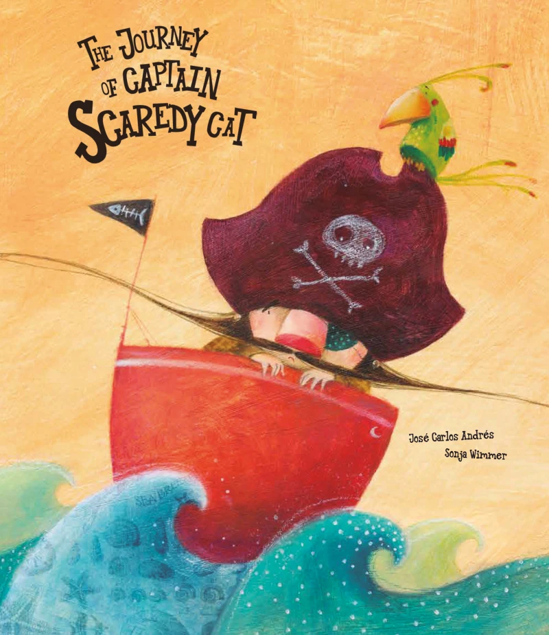 Portada: The Journey of Captain Scaredy Cat