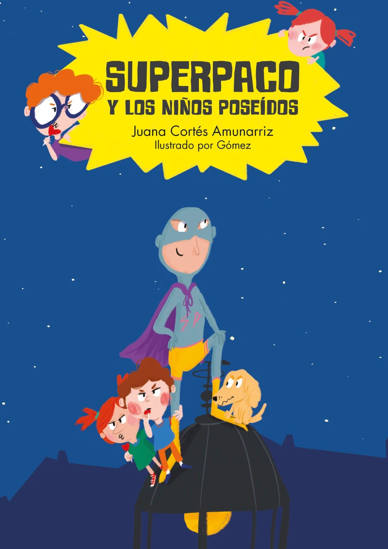 Portada: Superpaco y los niños poseídos