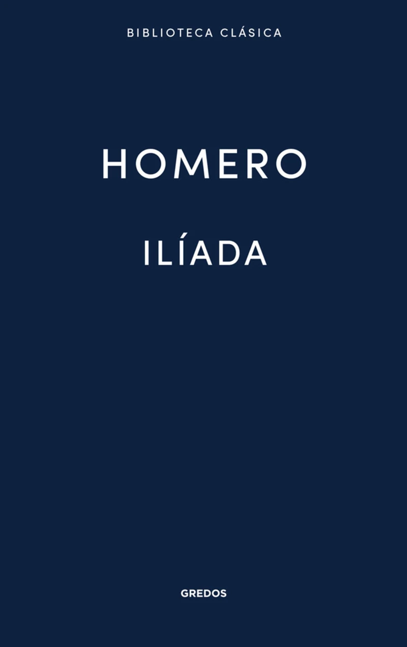 Portada: Ilíada