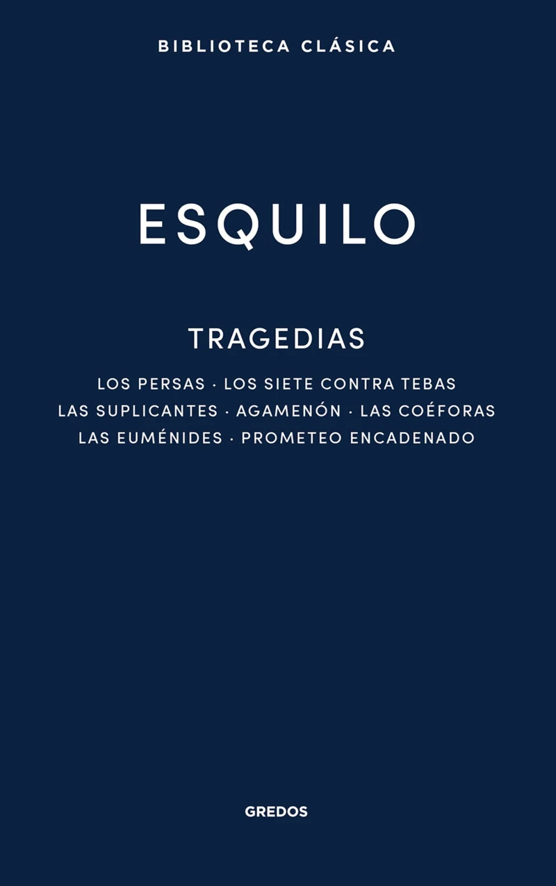 Portada: Tragedias