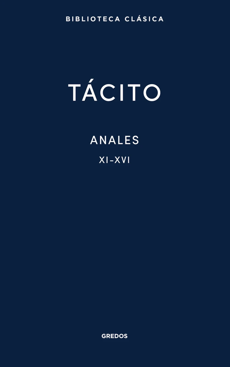 Portada: Anales II. Libros XI-XVI