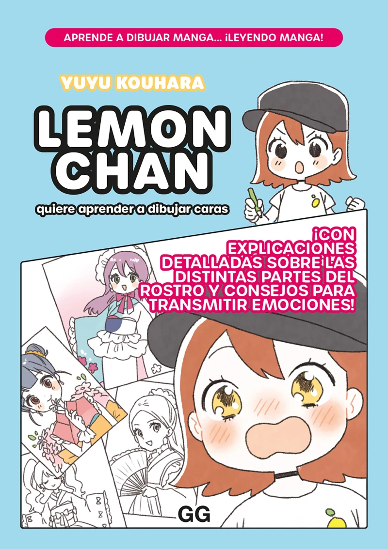 Portada: Lemon chan quiere aprender a dibujar caras