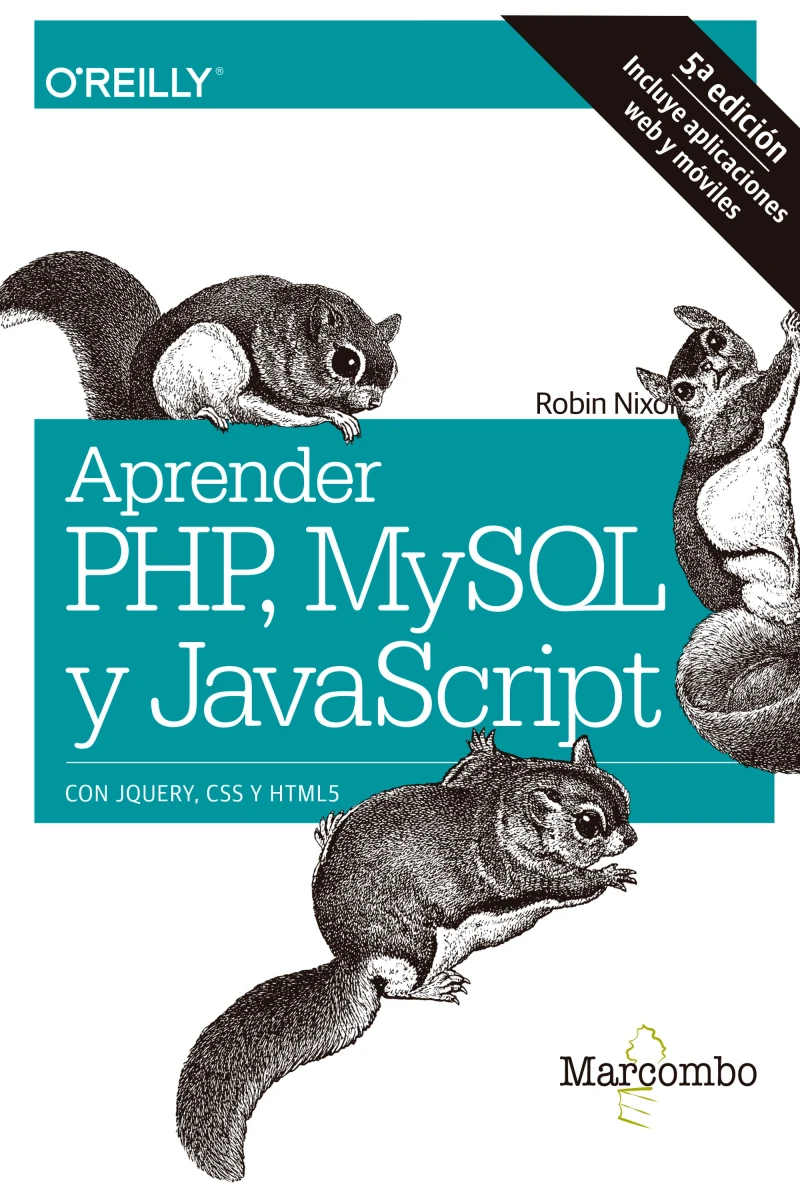 Portada: Aprender PHP, MySQL y JavaScript